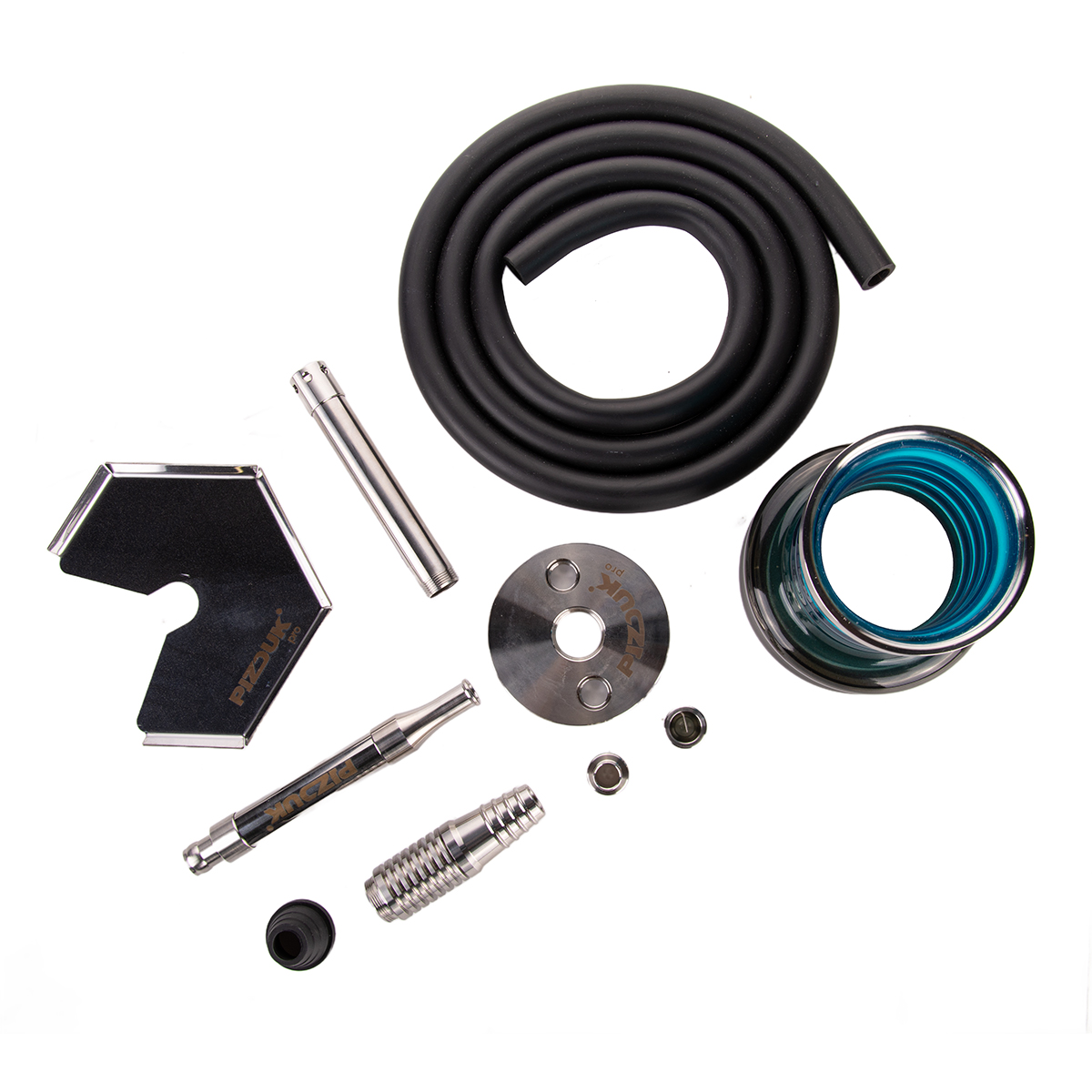 Кальян Pizduk PRO Blue-bag (дым волна колба)