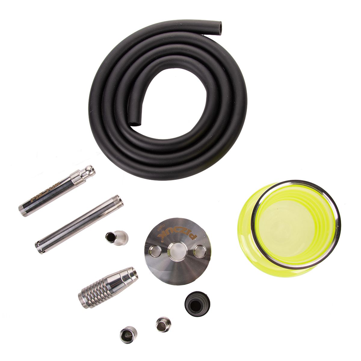 Кальян Pizduk PRO Black-bag (салатовая колба)