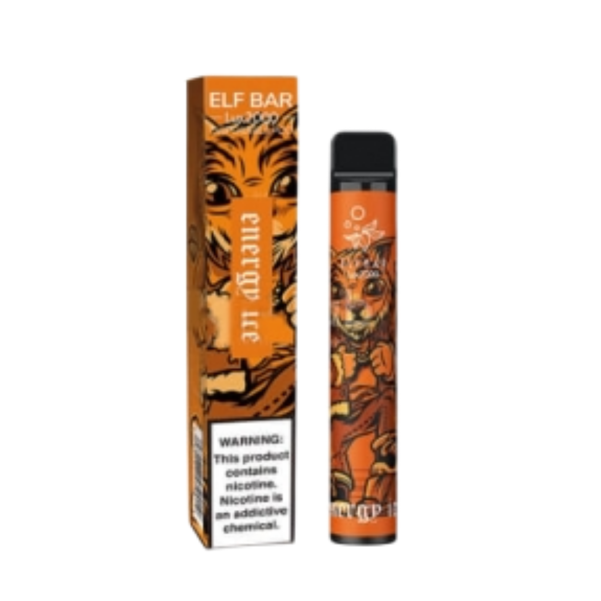 Эл. пароген. ELFBAR 2000 LUX Ледяной энергетик / Energy ice 2 %