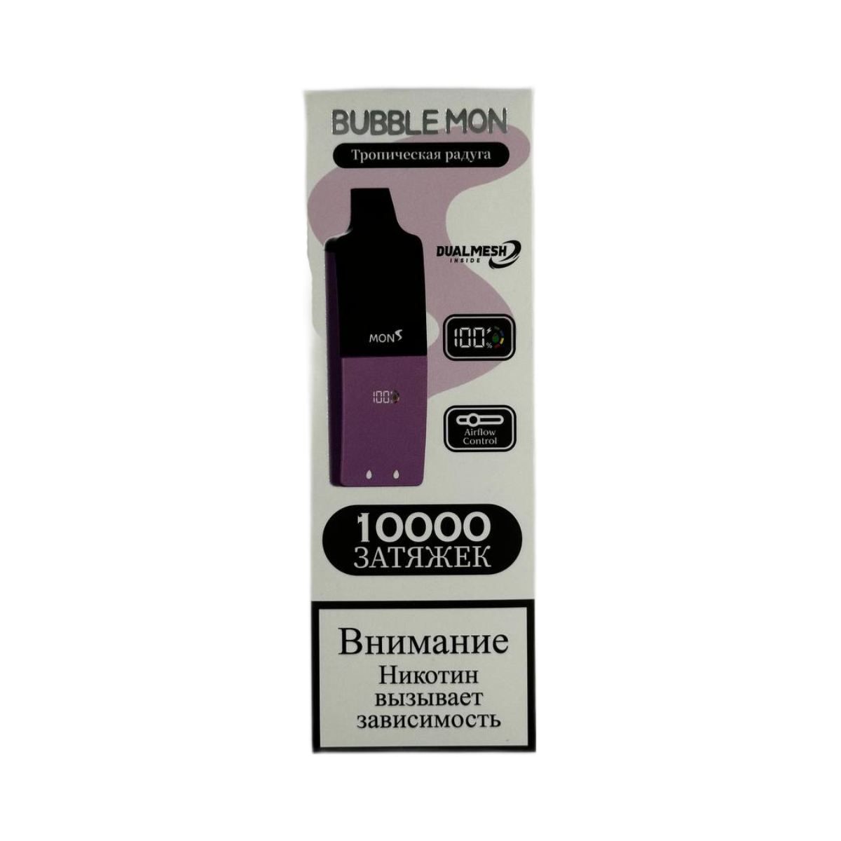 Эл. сиг. BUBBLEMON BOOSTER 10000 Тропическая радуга /Tropical Rainbow  2%