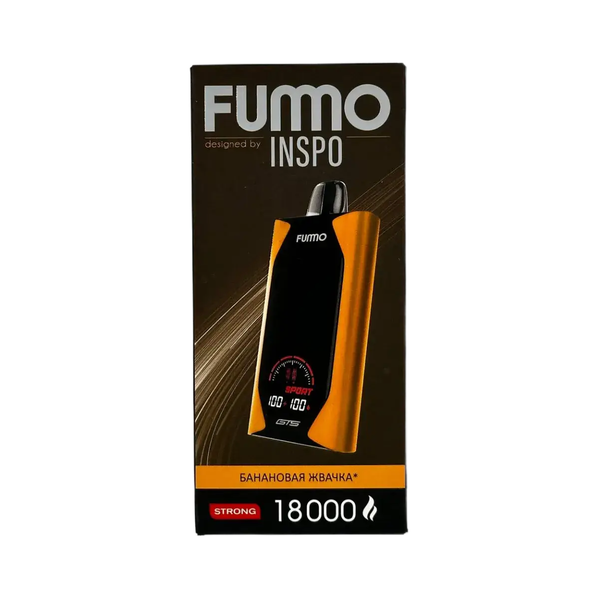 Эл. сиг. FUMMO GTS 18000 Банановая жвачка strong 2%