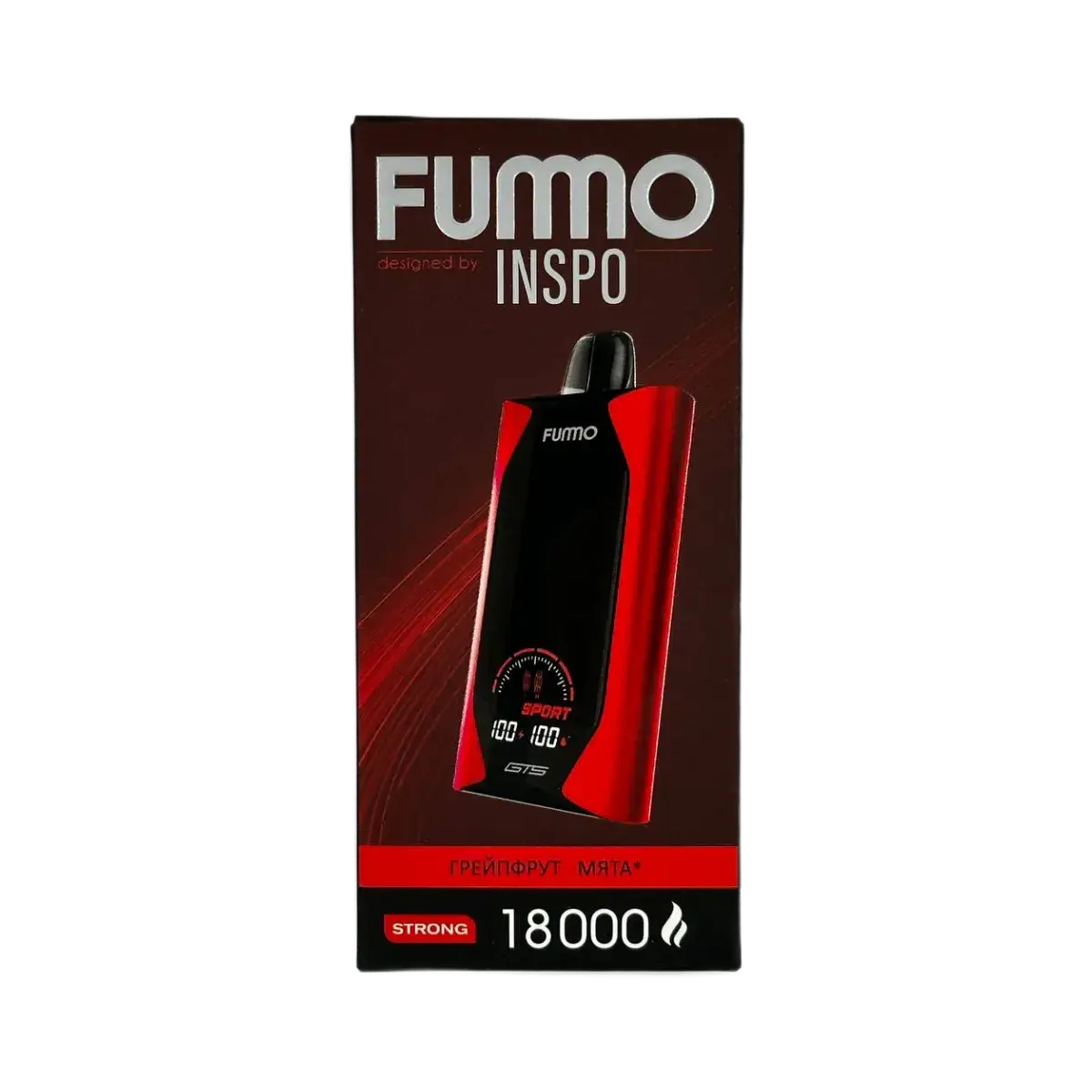 Эл. сиг. FUMMO GTS 18000 Грейпфрут мята strong 2%