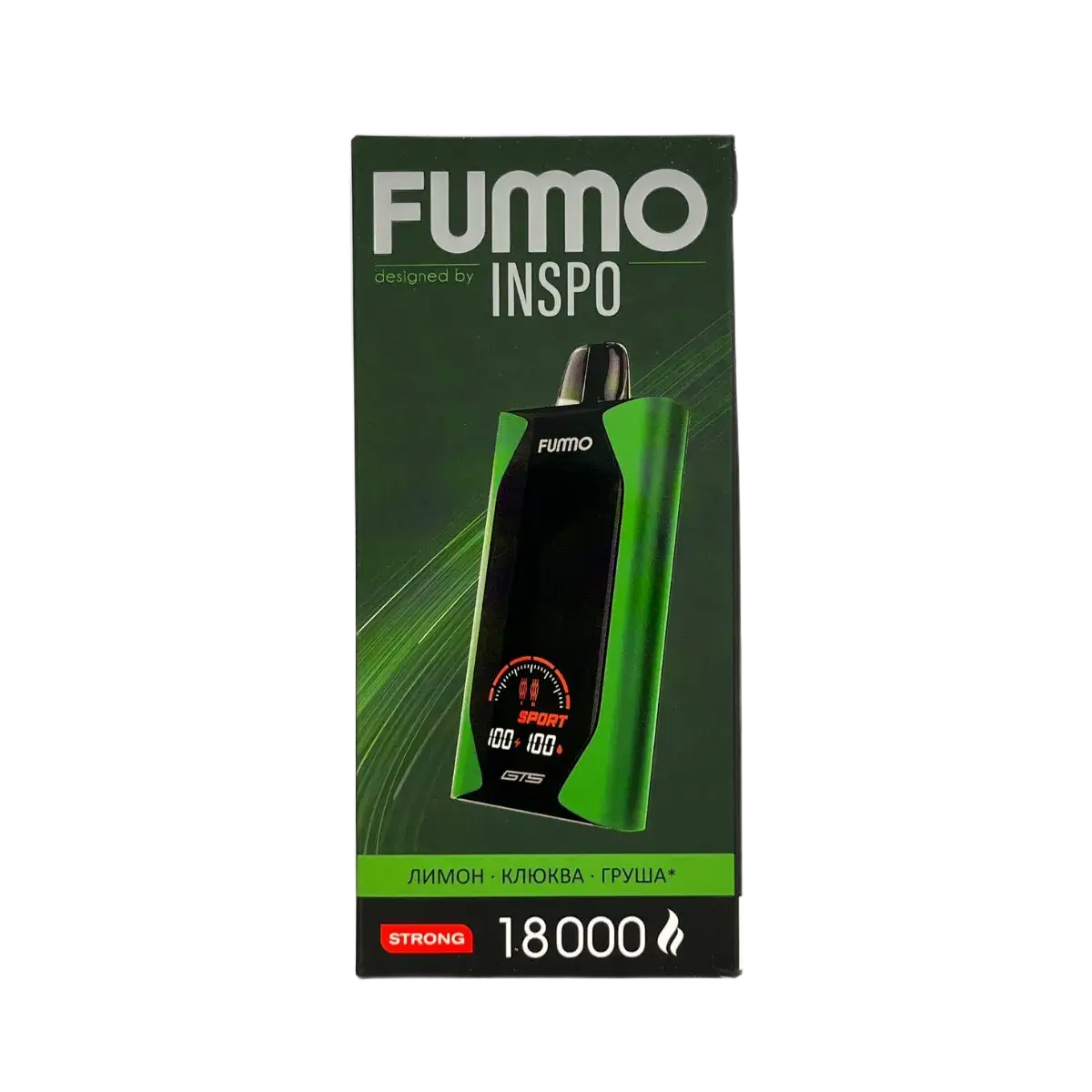 Эл. сиг. FUMMO GTS 18000 Лимон клюква груша strong 2%