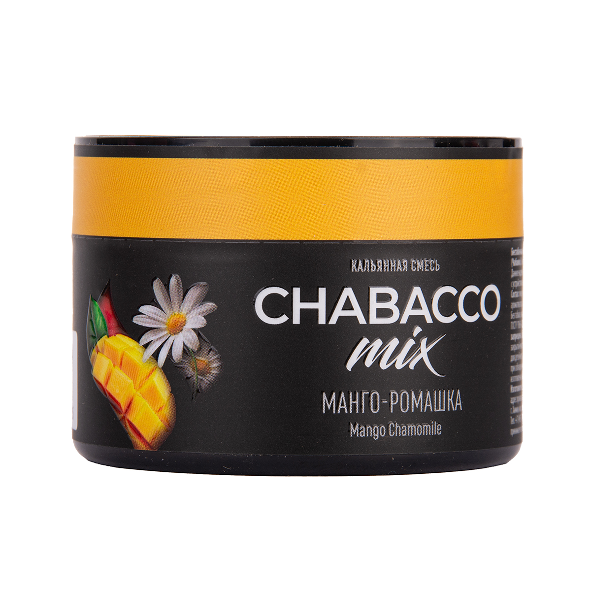 Chabacco Mix MEDIUM Mango chamomile 40гр МРК