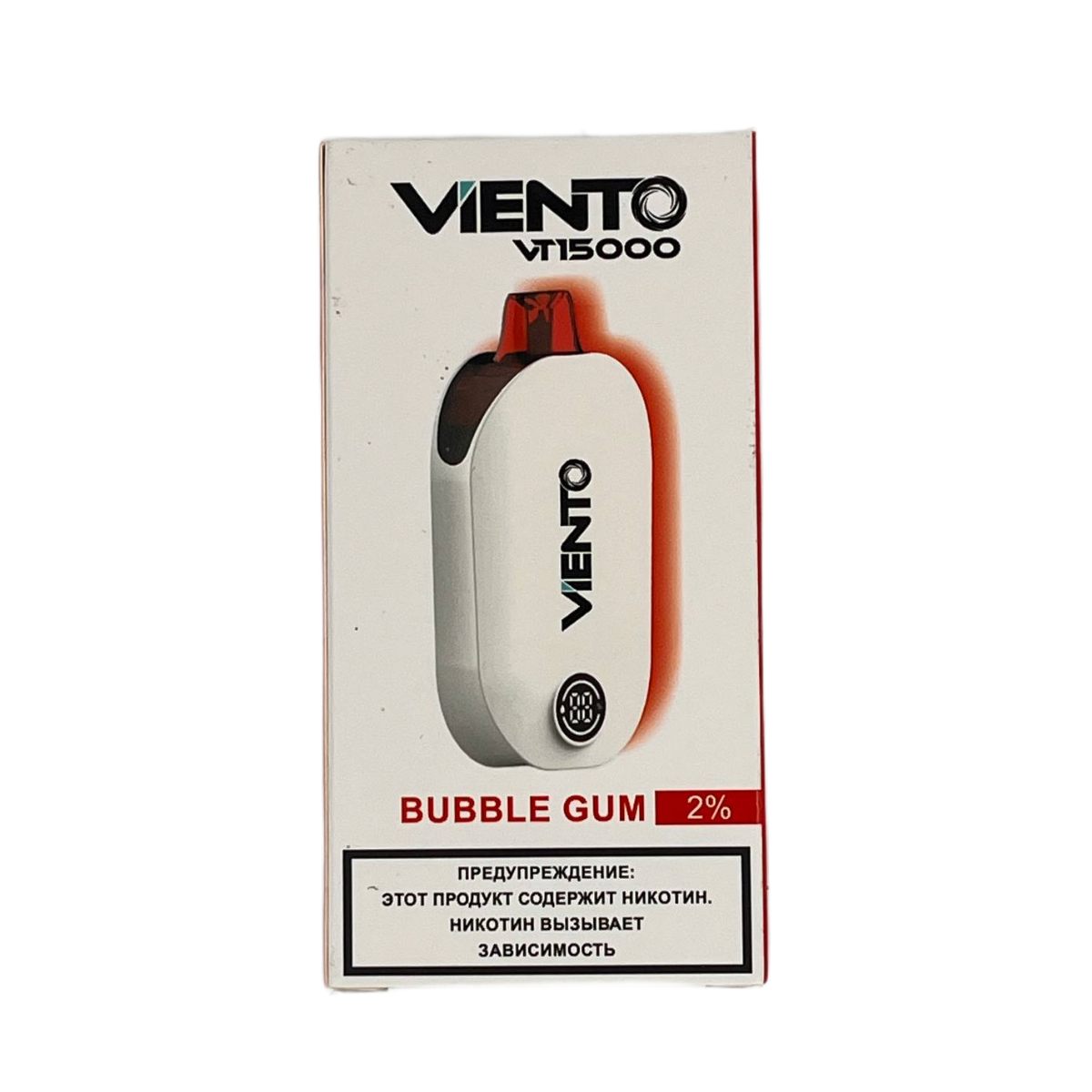 Эл. сиг. VIENTO VT 15000 Bubble Gum 2 %