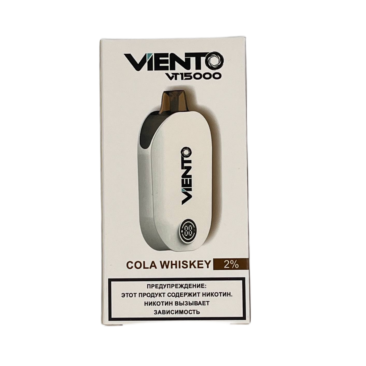 Эл. сиг. VIENTO VT 15000 Cola Whickey  2 %