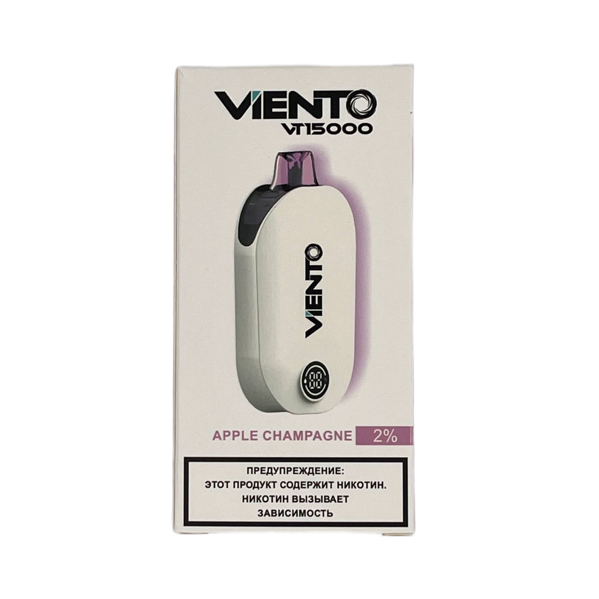 Эл. сиг. VIENTO VT 15000 Apple Champagne 2 %
