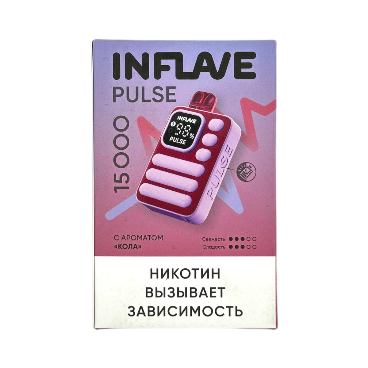 Эл. сиг. INFLAVE PULSE 15000 Кола 2 %