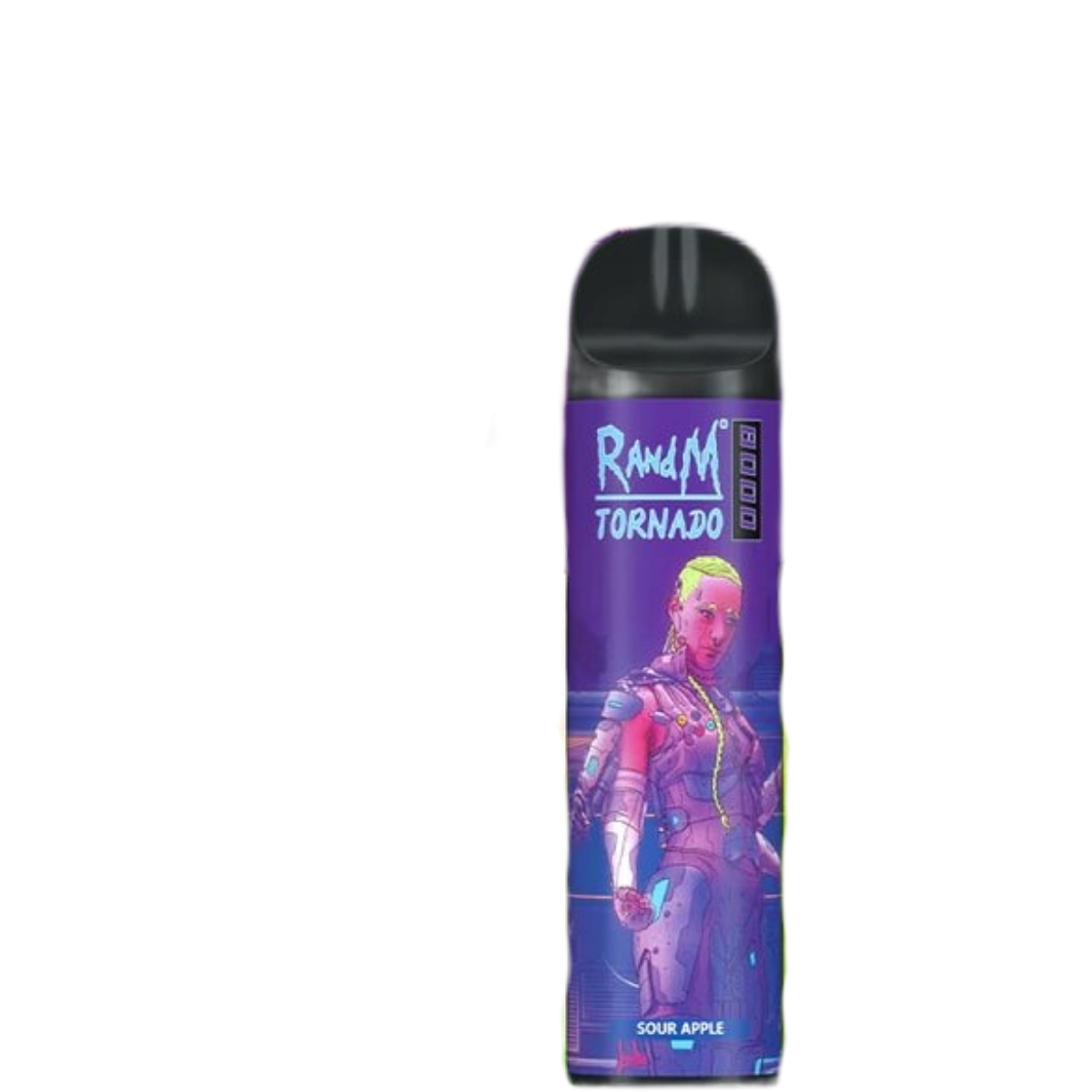 Эл. сиг. R AND M Tornado 8000 Sour Apple 2%