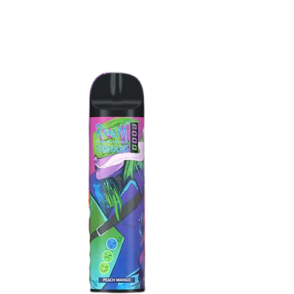 Эл. сиг. R AND M Tornado 8000 Peach mango 2%