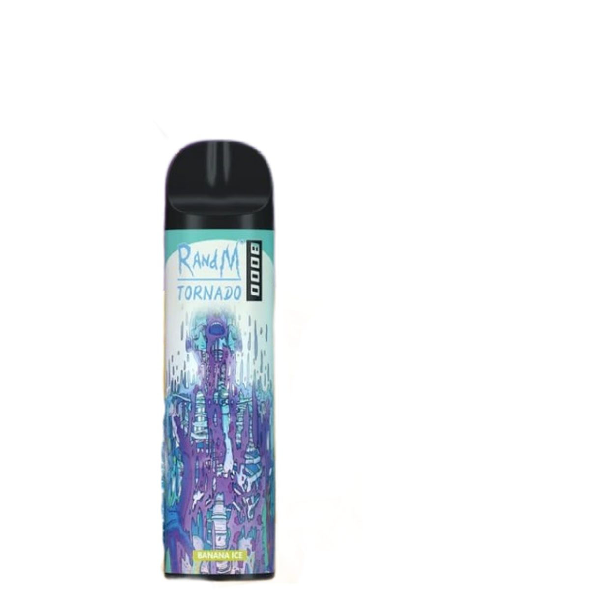 Эл. сиг. R AND M Tornado 8000 Banana ice 2%