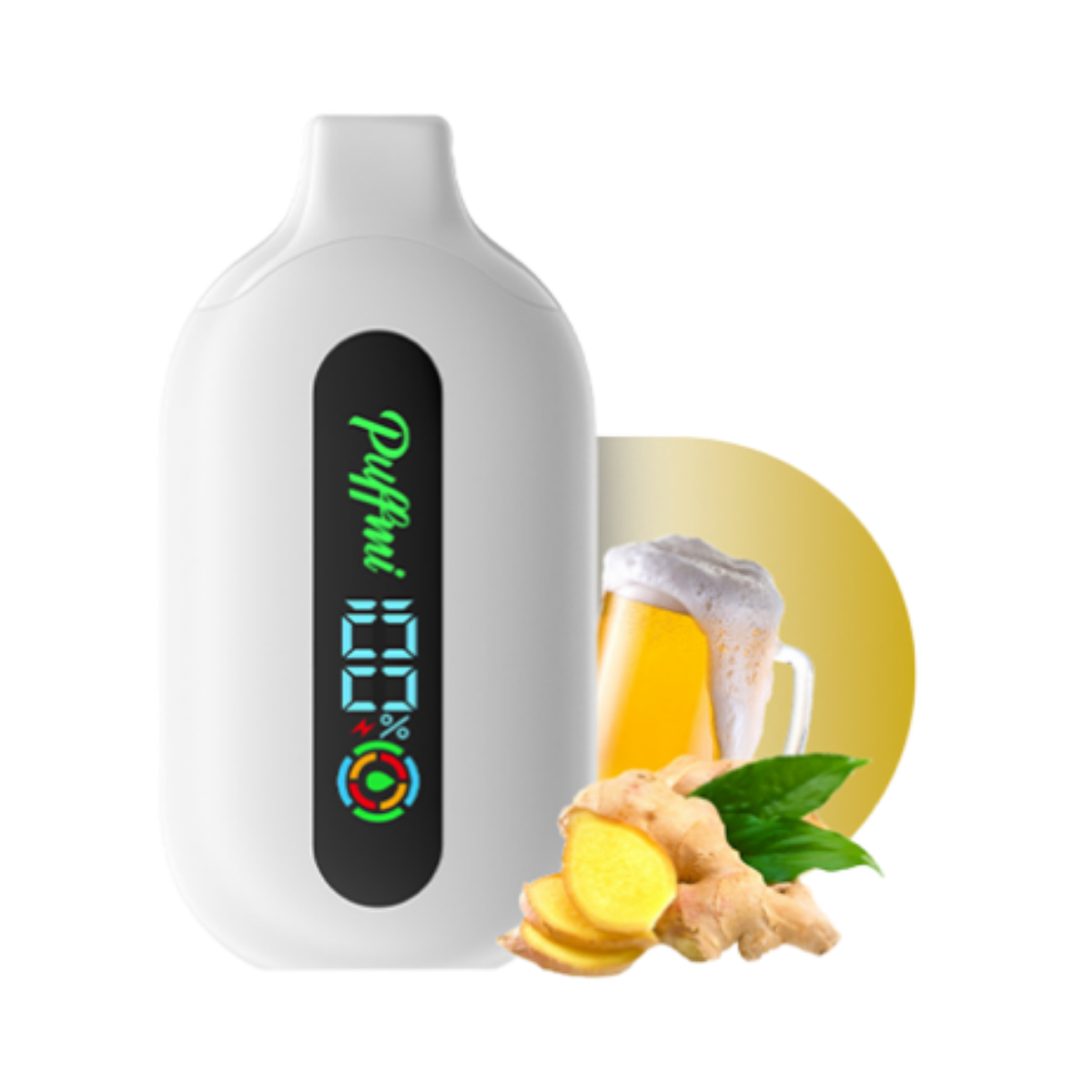 Эл. сиг. PUFFMI PURE 12000 Ginger Beer 2 %