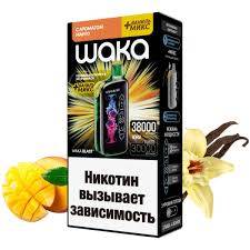 Эл. сиг. WAKA BLAST FT 38000 HARD Табак + ваниль микс 2 %
