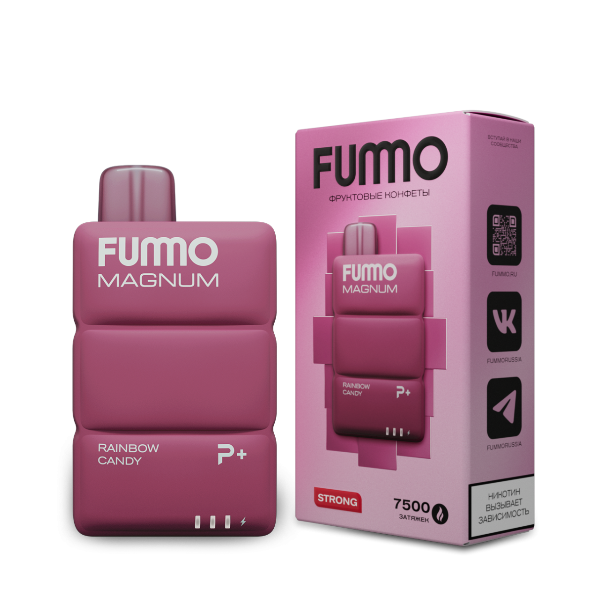 FUMMO MAGNUM Клюква инжир (7500 затяжек) МРК