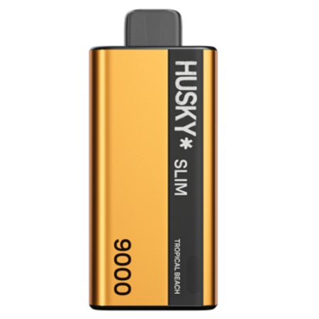 Эл. сиг. HUSKY SLIM 9000 Tropical Beach (Тропические фрукты) 9мл.  2 %