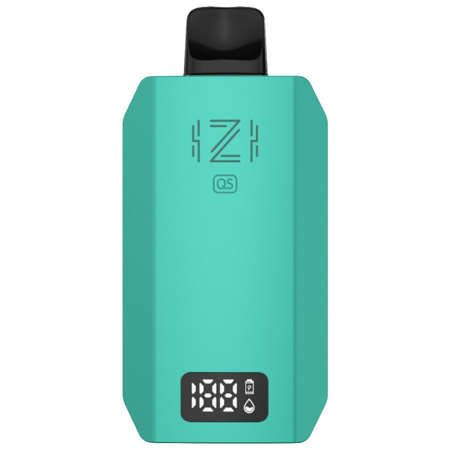 Электронные сигареты IZI QS 6000 Зеленый чай мята / Green Tea With Mint  2 % 6 мл