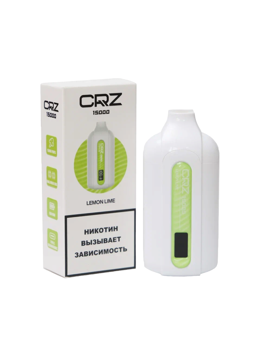Эл. сиг. CRZ 15 000  Лимон лайм / Lemon Lime 2 %