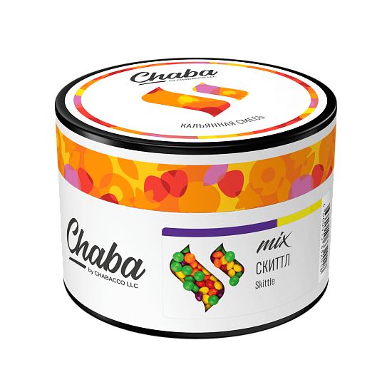 Chaba Mix Skittle Nicotine Free 40 г МРК Chaba Mix Skittle Nicotine Free 40 г МРК