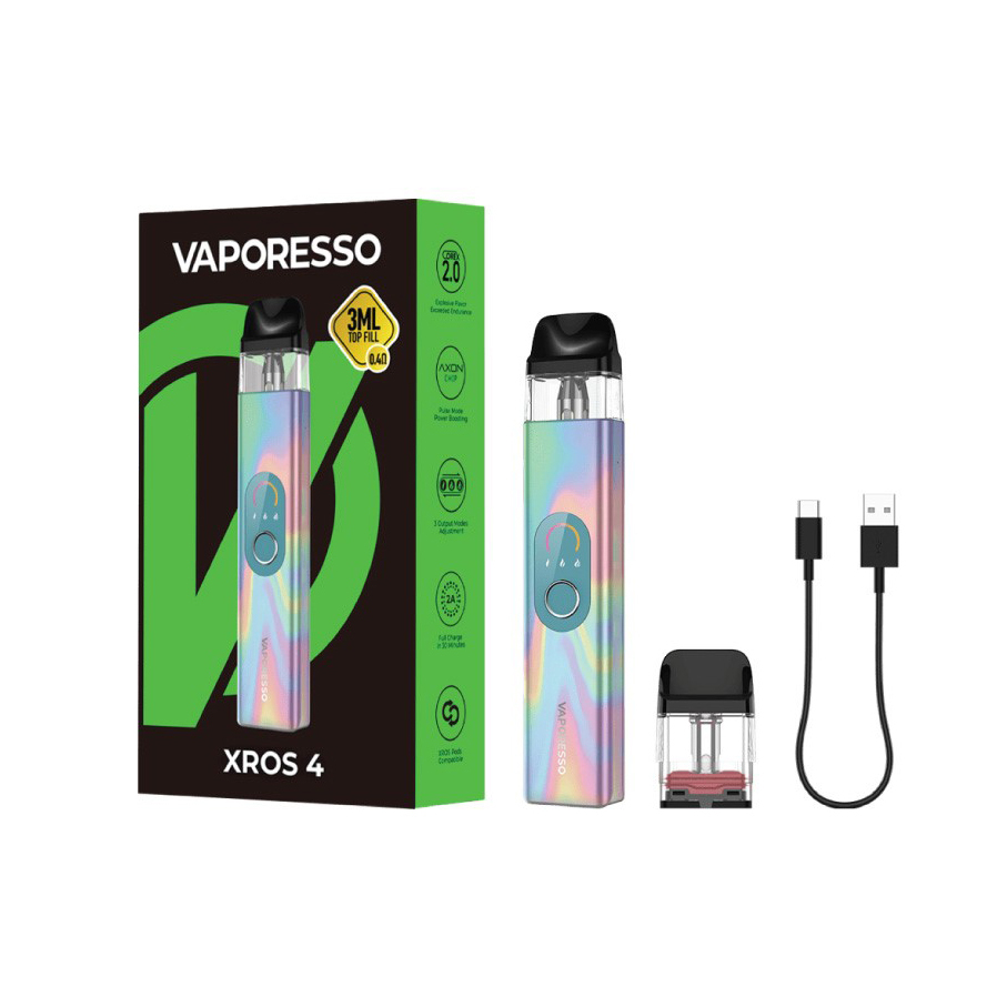 Устройство VAPORESSO XROS 4 1000 mAh Pod Kit Pastel Palette Устройство VAPORESSO XROS 4 1000 mAh Pod Kit Pastel Palette