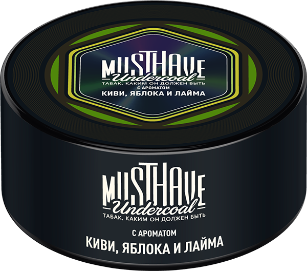 MustHave c ароматом киви, яблока и лайма 125гр МРК MustHave c ароматом киви, яблока и лайма 125гр МРК