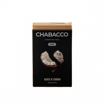 Смесь Chabacco Strong – Creme De Coco 50 гр. Смесь Chabacco Strong – Creme De Coco 50 гр.