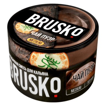 BRUSKO MEDIUM Чай пуэр 50гр МРК