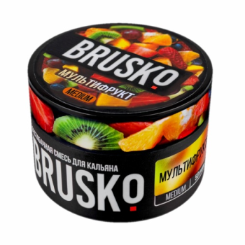 BRUSKO MEDIUM Мультифрукт 50гр BRUSKO MEDIUM Мультифрукт 50гр