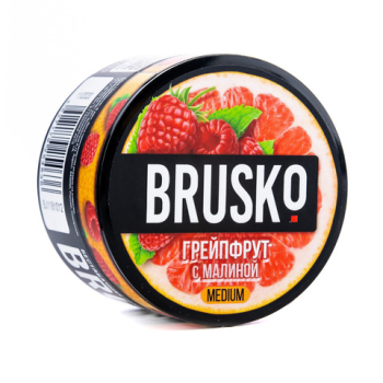 BRUSKO MEDIUM Грейпфрут с малиной 50гр МРК