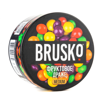 BRUSKO MEDIUM Фруктовое драже 50гр МРК