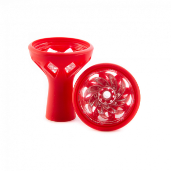 Чашка Samsaris Vitria красная (реплика)