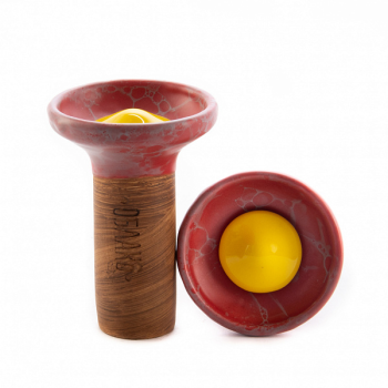 Чашка Облако Flow yellow on red-grey marble Чашка Облако Flow yellow on red-grey marble