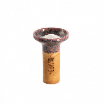 Чашка Облако Flow white on garnet Чашка Облако Flow white on garnet