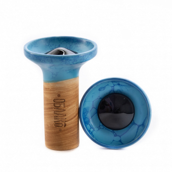 Чашка Облако Flow black on light blue-blue marble Чашка Облако Flow black on light blue-blue marble