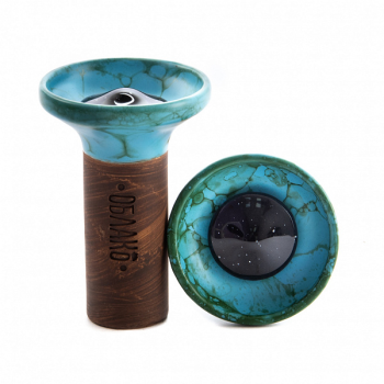 Чашка Облако Flow black cosmoc on light blue-green marble Чашка Облако Flow black cosmoc on light blue-green marble