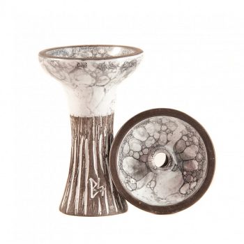 Чашка VINTAGE Blackstone bowl Alien bubble wood белая Чашка VINTAGE Blackstone bowl Alien bubble wood белая