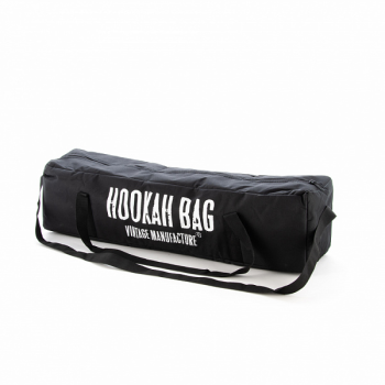 Сумка VINTAGE Оксфорд 75см чёрная с надписью HOOKAH BAG