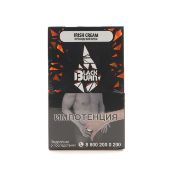 Burn BLACK Irish cream 100гр МРК