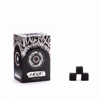 Уголь MOYO кокосовый 72 шт (25 мм)