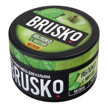 BRUSKO MEDIUM Яблоко с мятой 50гр