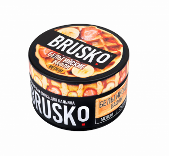 BRUSKO MEDIUM Бельгийские вафли 250гр МРК