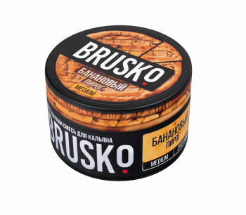 BRUSKO MEDIUM Банановый пирог 250гр МРК BRUSKO MEDIUM Банановый пирог 250гр МРК
