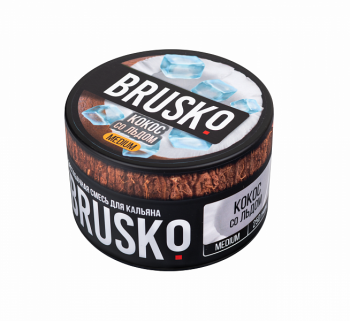 BRUSKO MEDIUM Кокос со льдом 250гр МРК