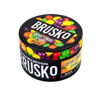 BRUSKO MEDIUM Фруктовое драже 250гр МРК