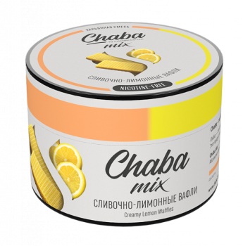 Chaba Сливочно-лимонные вафли Nicotine Free 50 г