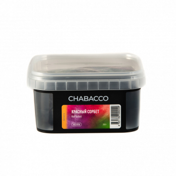 Chabacco MEDIUM Red sorbet 200гр МРК