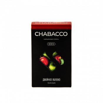 Chabacco MEDIUM Double apple 50гр МРК