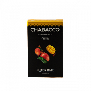 Chabacco MEDIUM Indian mango 50гр МРК