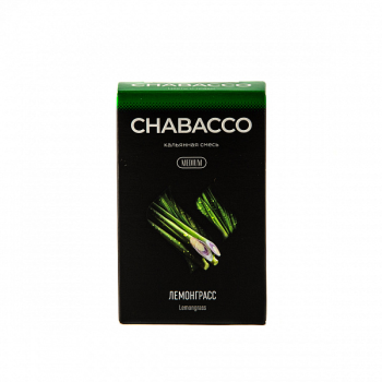 Chabacco MEDIUM Lemongrass 50гр