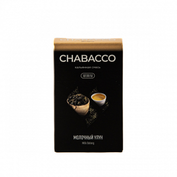 Chabacco MEDIUM Milk oolong 50гр МРК
