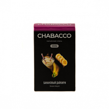 Chabacco STRONG Banana daiquiri 50гр МРК